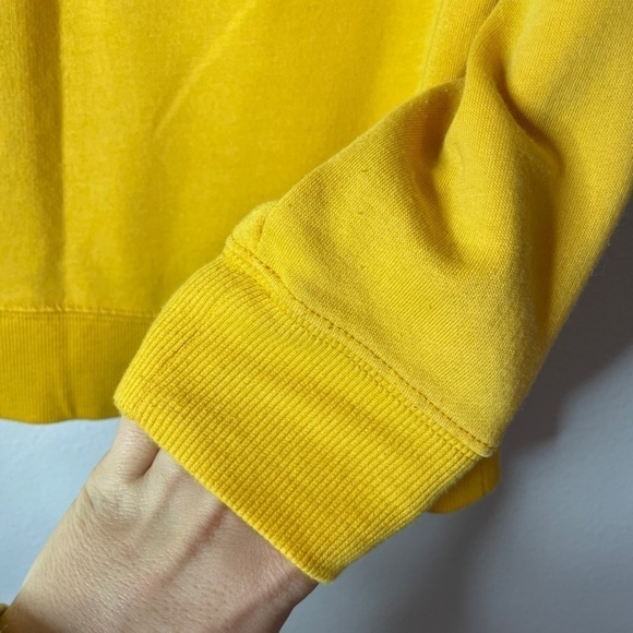 Old Navy 'Brunch Crew' Yellow Sweatshirt - Picture 5 of 7